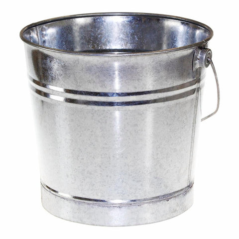 Pinnacle Galvanised Bucket - 9L - Metal - Heavy Duty - SuperSaverAU - view 1
