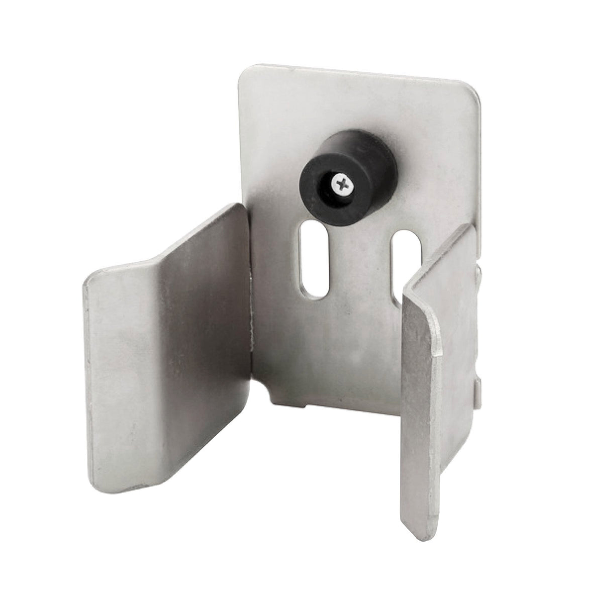 Richmond Gate End Stop - Zinc Plated Sliding Gate Stopper with Rubber Buffer