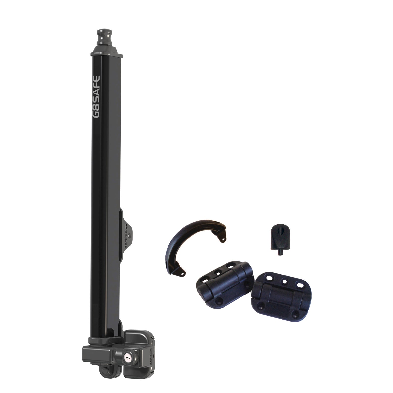 ProtectorAl G8Safe Black Mega Value Pool Key Lockable Gate Latch Kit