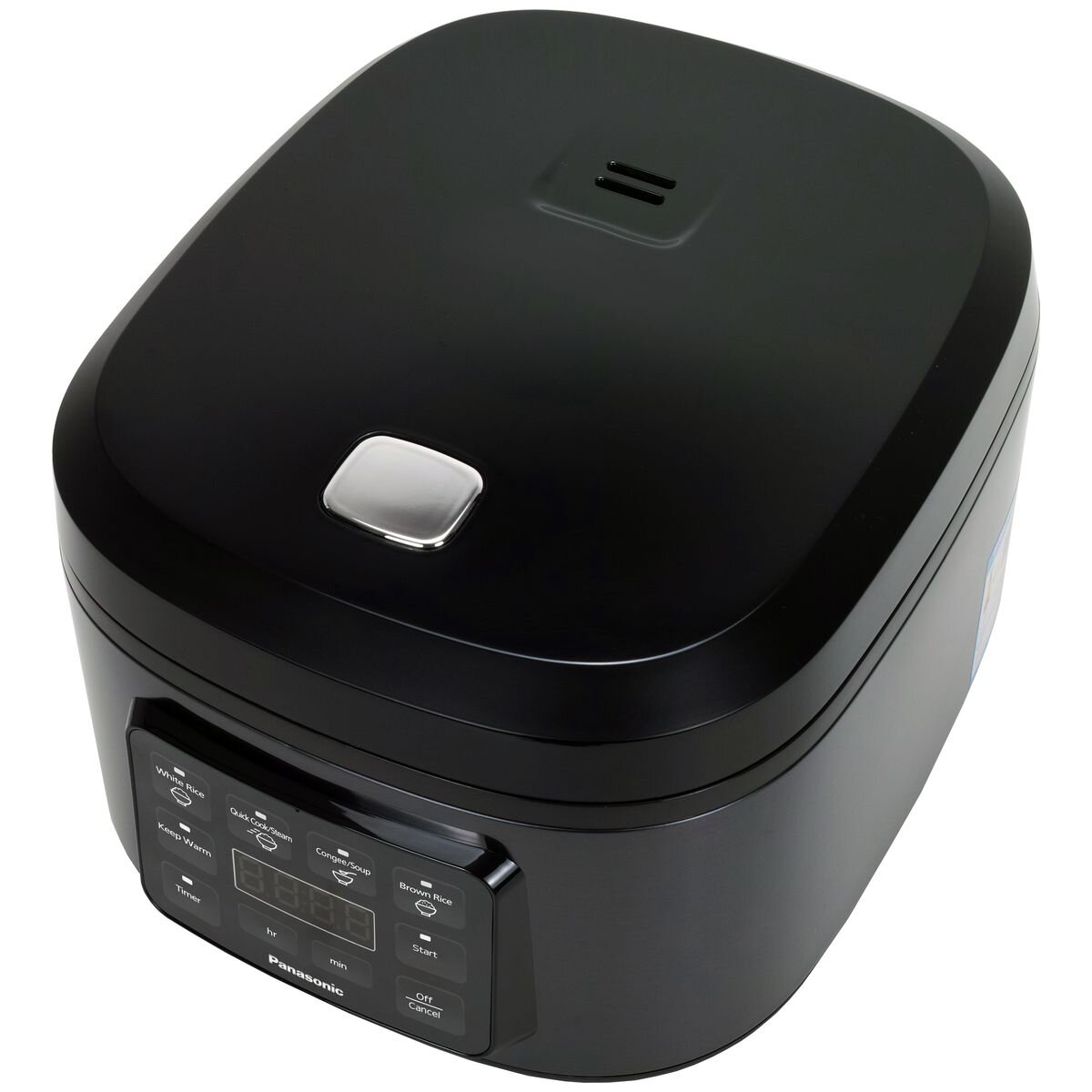 Panasonic 10-cup rice and multi cooker - Fuzzy Logic, Quick Cook function, black - SR-DA182KST