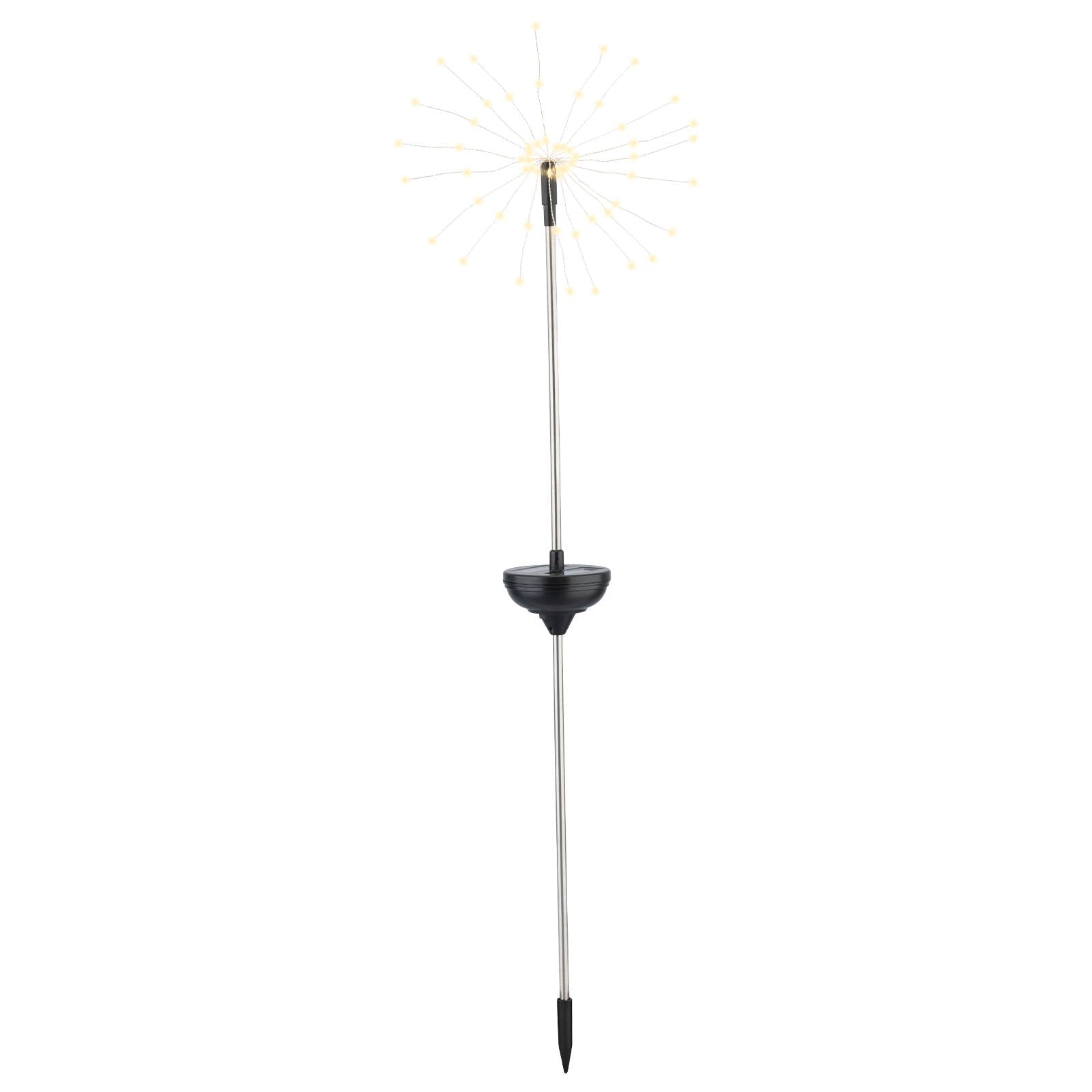 Arlec 60 Micro Warm White Solar LED Starburst Stake Light LVS305