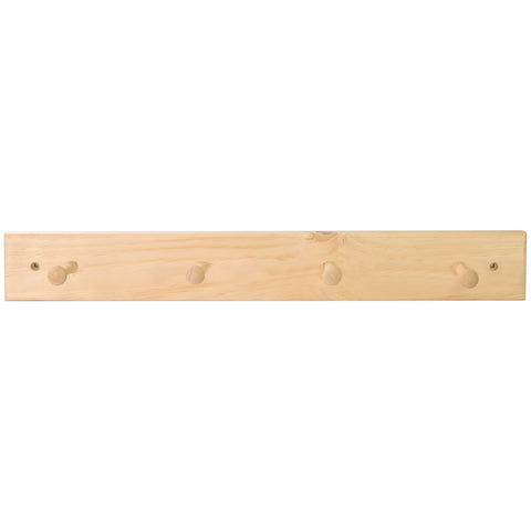 MODE 4 Hook Natural Pine Board Hook Rack - 610mm Timber