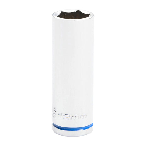 Kincrome 12mm Deep Socket - Chrome Vanadium Steel - Rust Resistant - SuperSaverAU - view 1