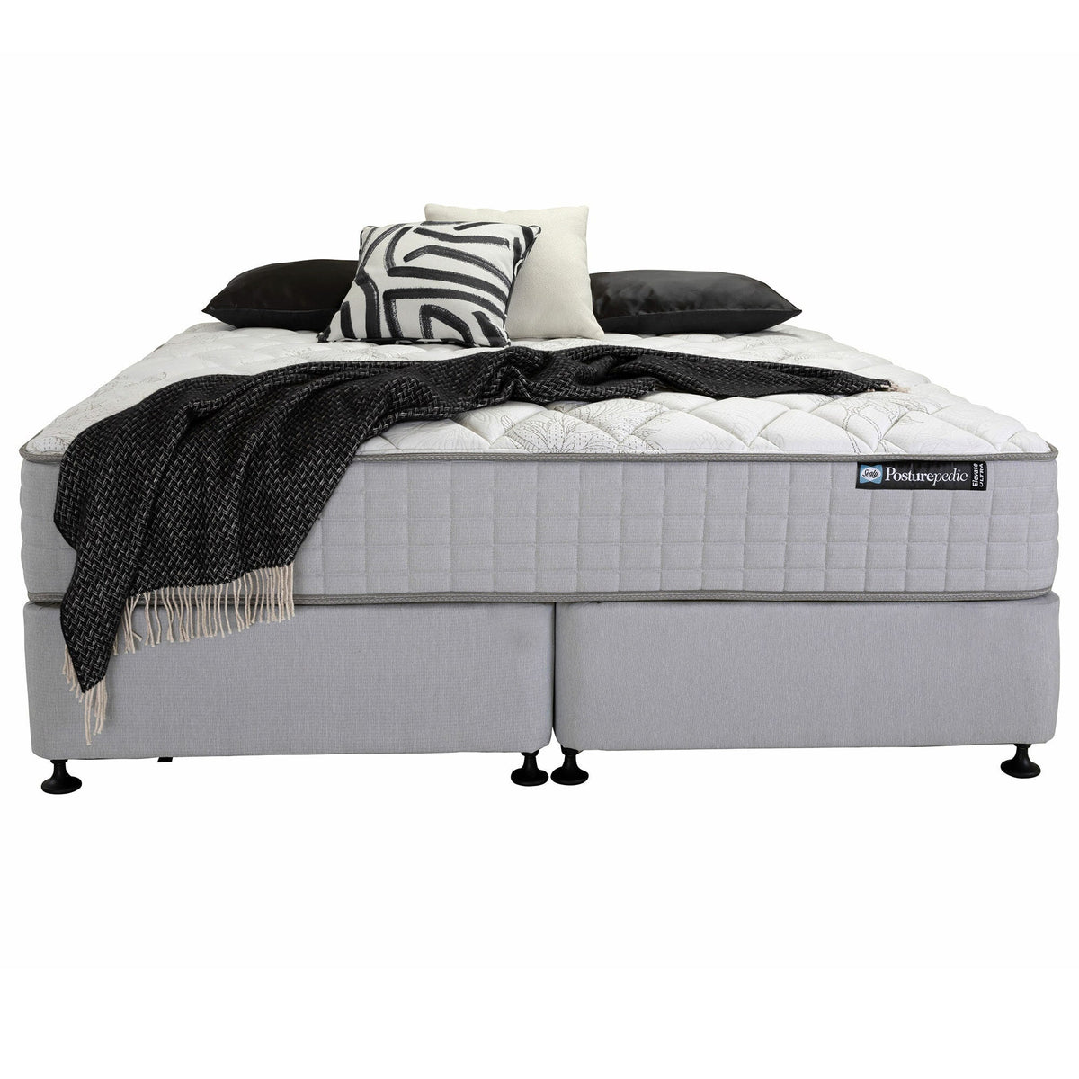 Sealy Posturepedic Summer Flex Firm Super King Mattress - Titanium AlignSupport, Firm Foam - 735598