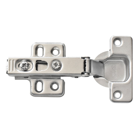 Kaboodle Standard Door Hinges - Chrome Steel 10 Pairs Adjustable Clip-On