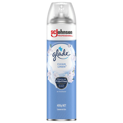 Glade Clean Linen Air Freshener Aerosol 400g