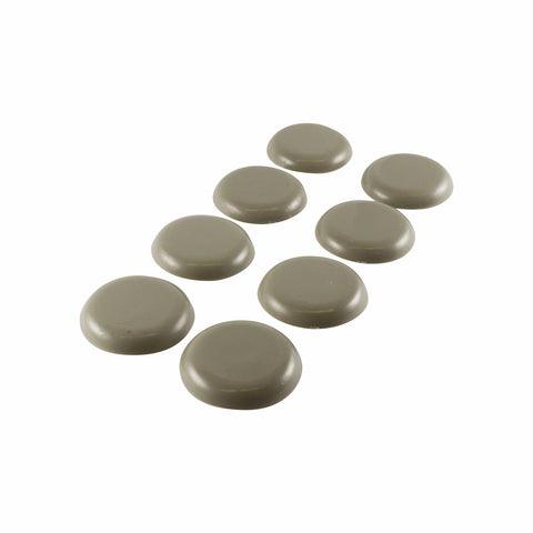 Surface Gard 32mm Round Self Adhesive Plastic Sliders, Suits 32mm Legs, 8 Pack