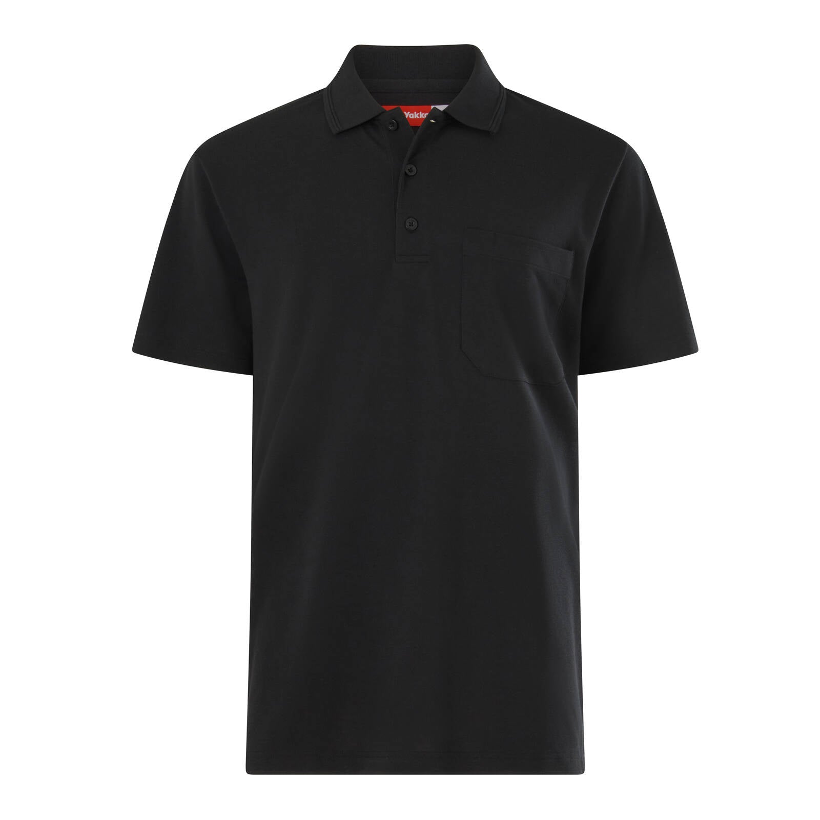 Hard Yakka Black Short Sleeve Regular Fit Polo - Size 3XL
