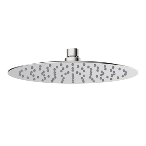 Mondella Resonance 250mm Round Rain Shower Head, Polished Stainless Steel, 304 Grade, 9L/min WELS 3 Star
