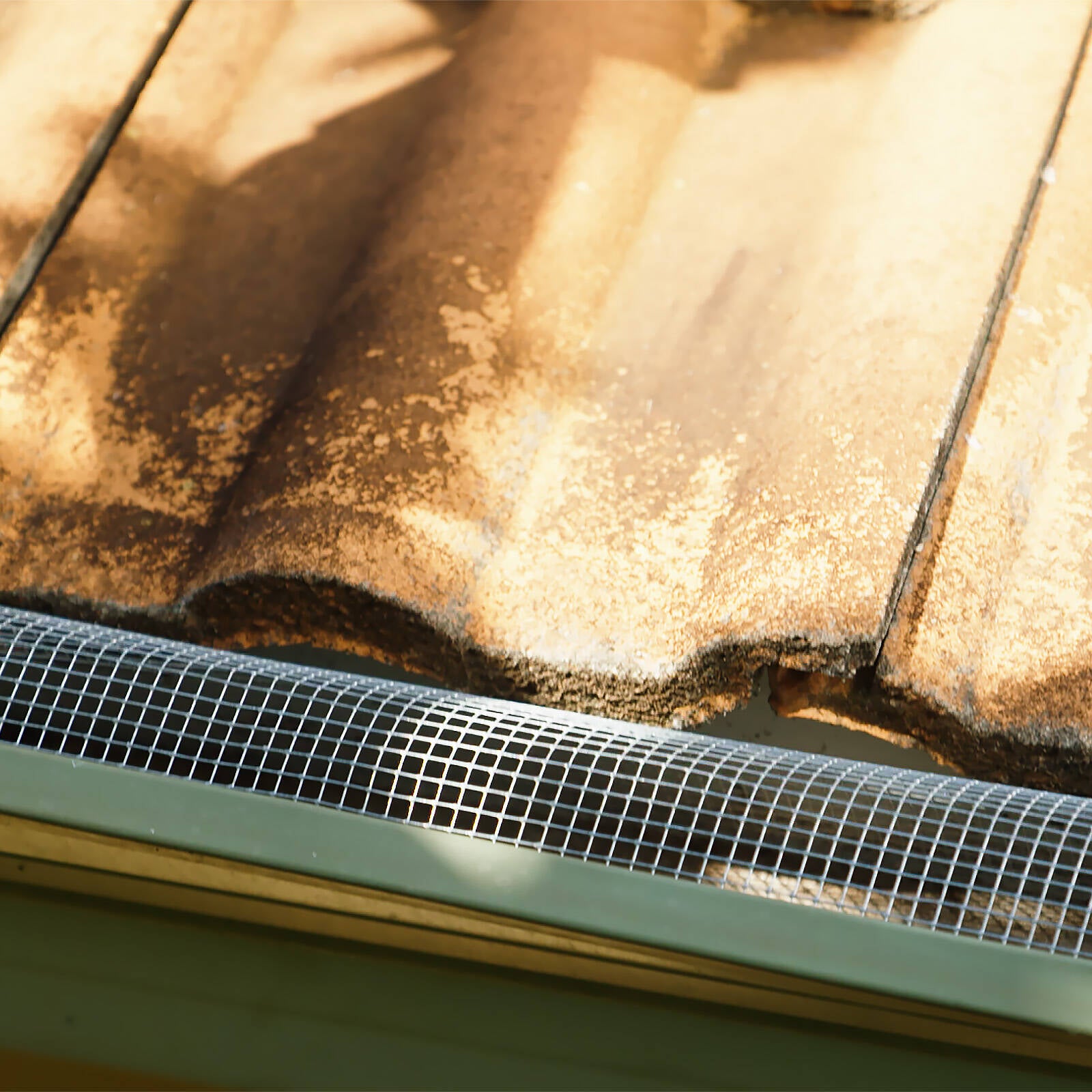 Jack Fire Guard Galvanised Steel Gutter Mesh 190mm x 10m