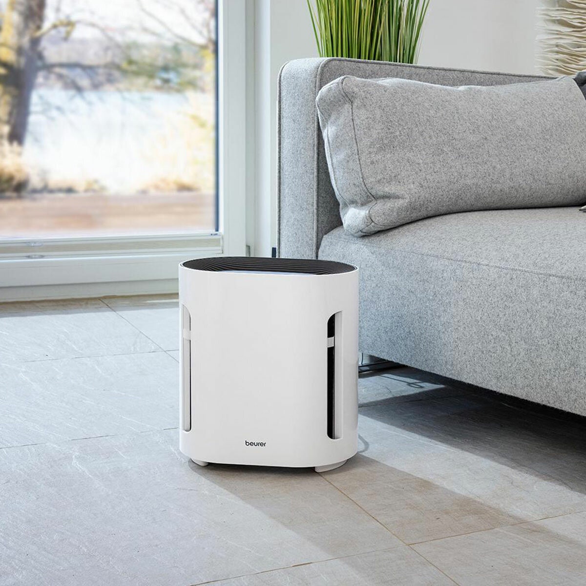 Beurer air purifier - UV light, three-layer filter, timer, change filter indicator - LR200