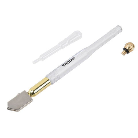 Trojan Oil Filled Glass Cutter - Tungsten Carbide Wheel - 2-12mm Thickness - SuperSaverAU - view 1