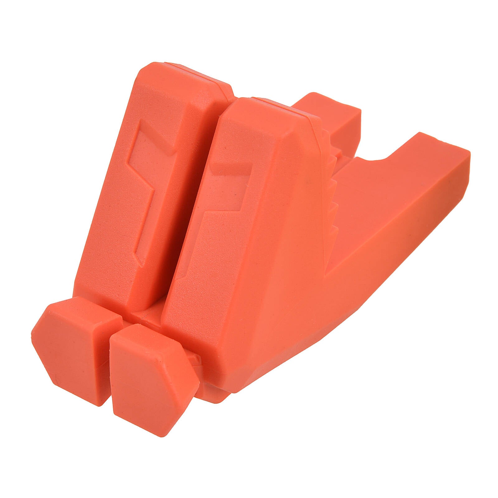 Trojan Orange Rubber Line Block for Brickwork Alignment