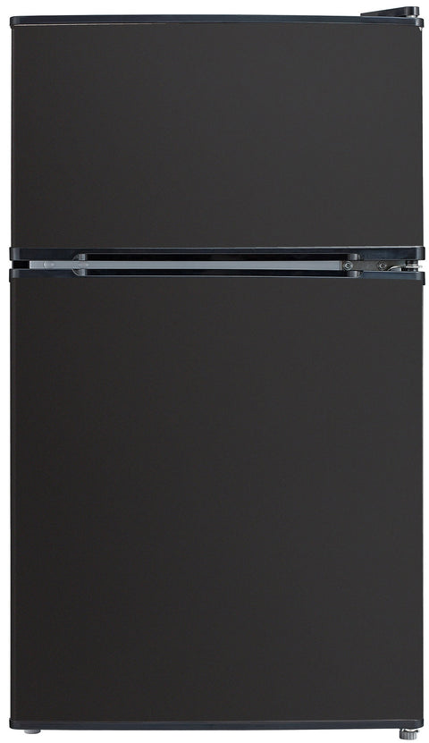 Esatto bar fridge - black finish, separate freezer, fruit and vegetable crisper, reversible door - EBF91B