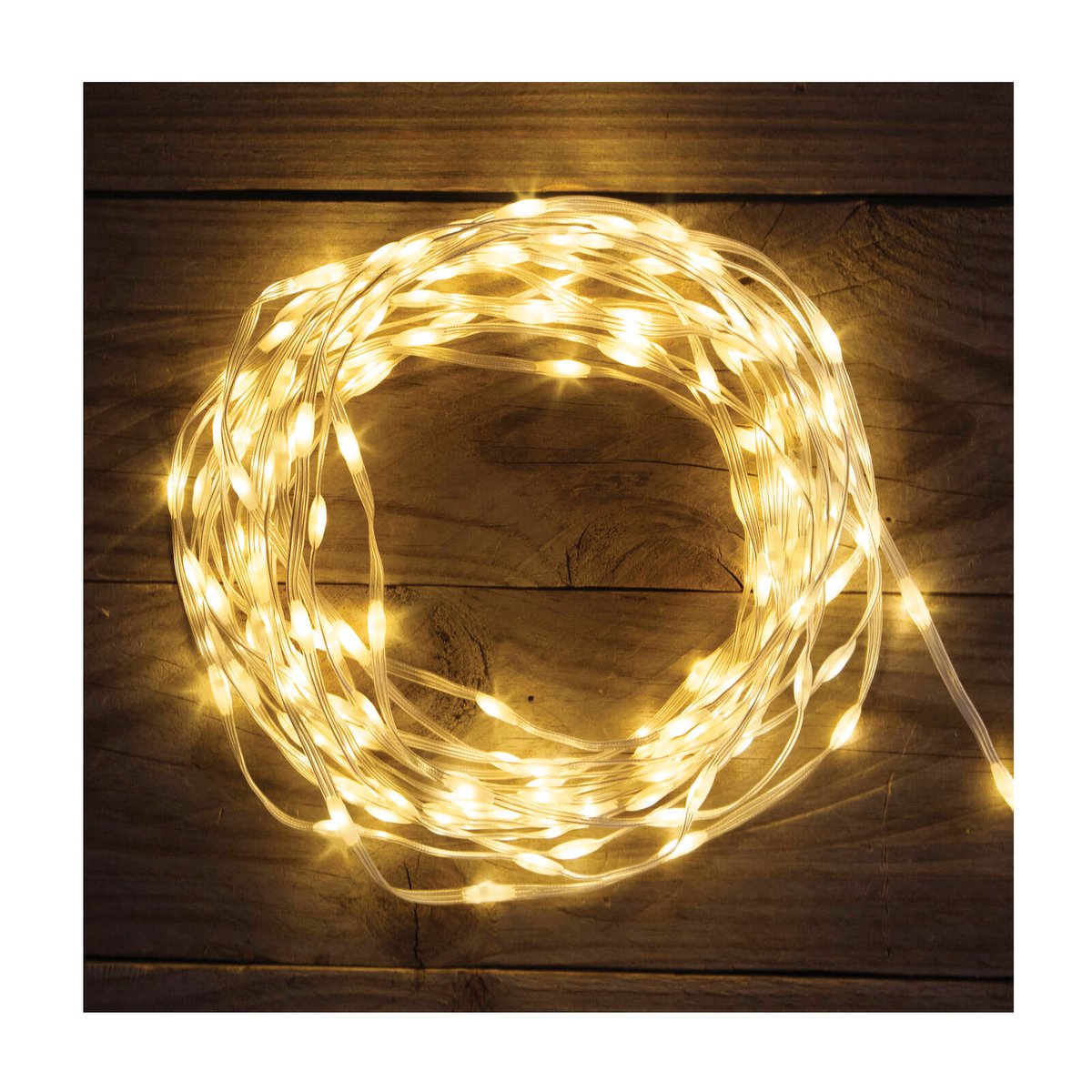 Lytworx Warm White Solar Soft Wire Lights - 49.95m - 8 Lighting Modes - SuperSaverAU - view 2