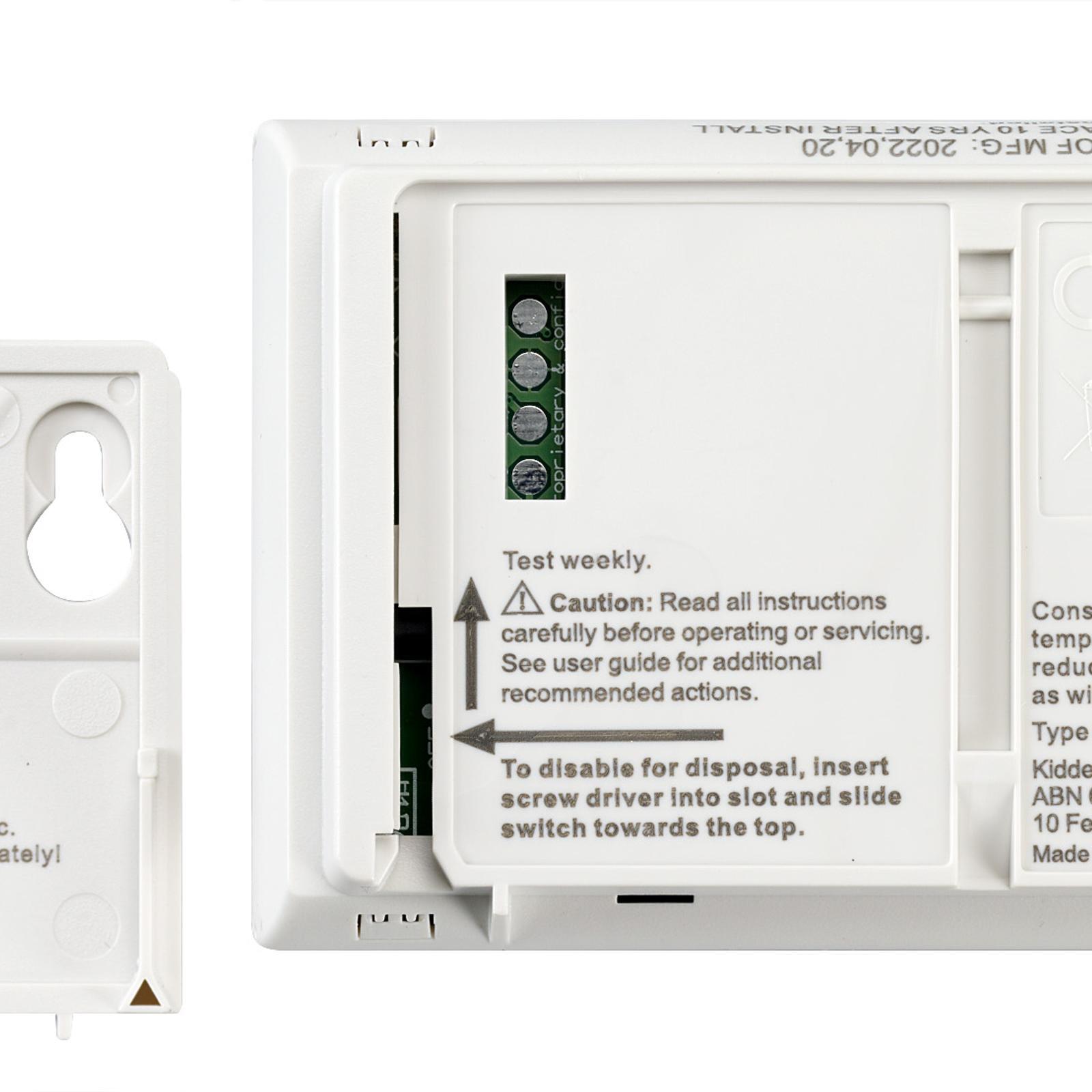 Quell Worry Free Carbon Monoxide Alarm, White