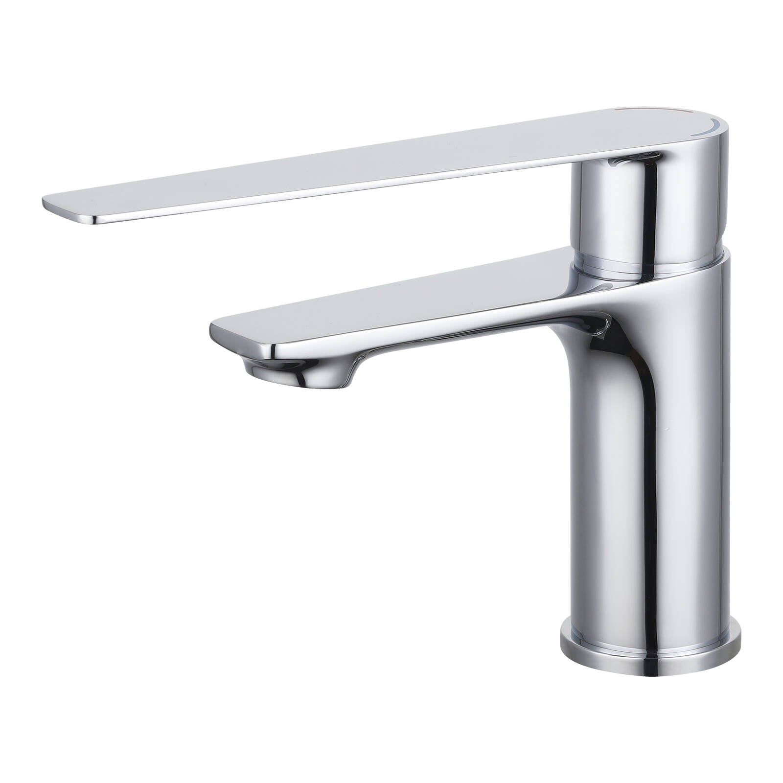 evekare Chrome Extended Lever Basin Mixer 4 Star WELS
