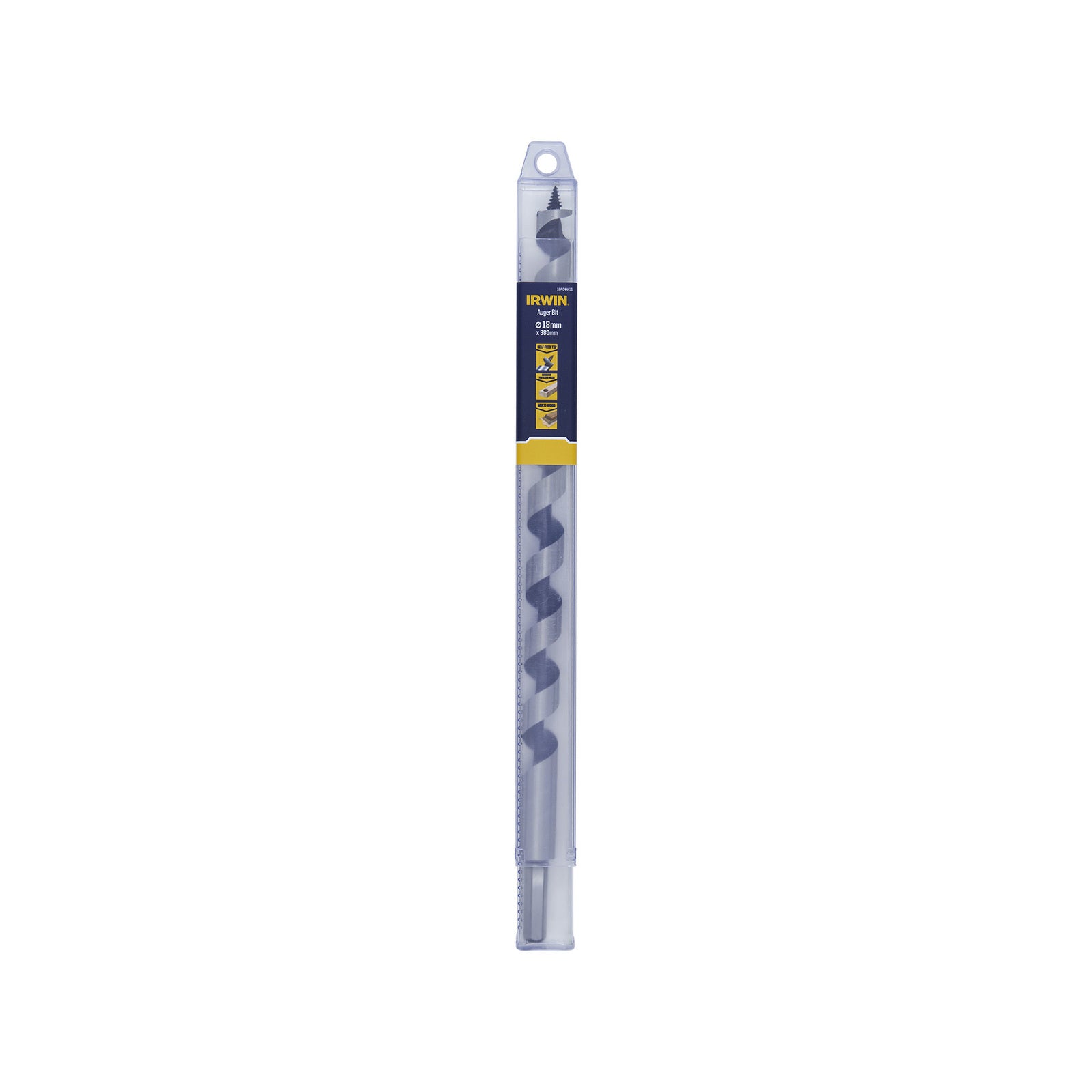 Irwin 18 x 380/300mm Long Wood Auger Drill Bit