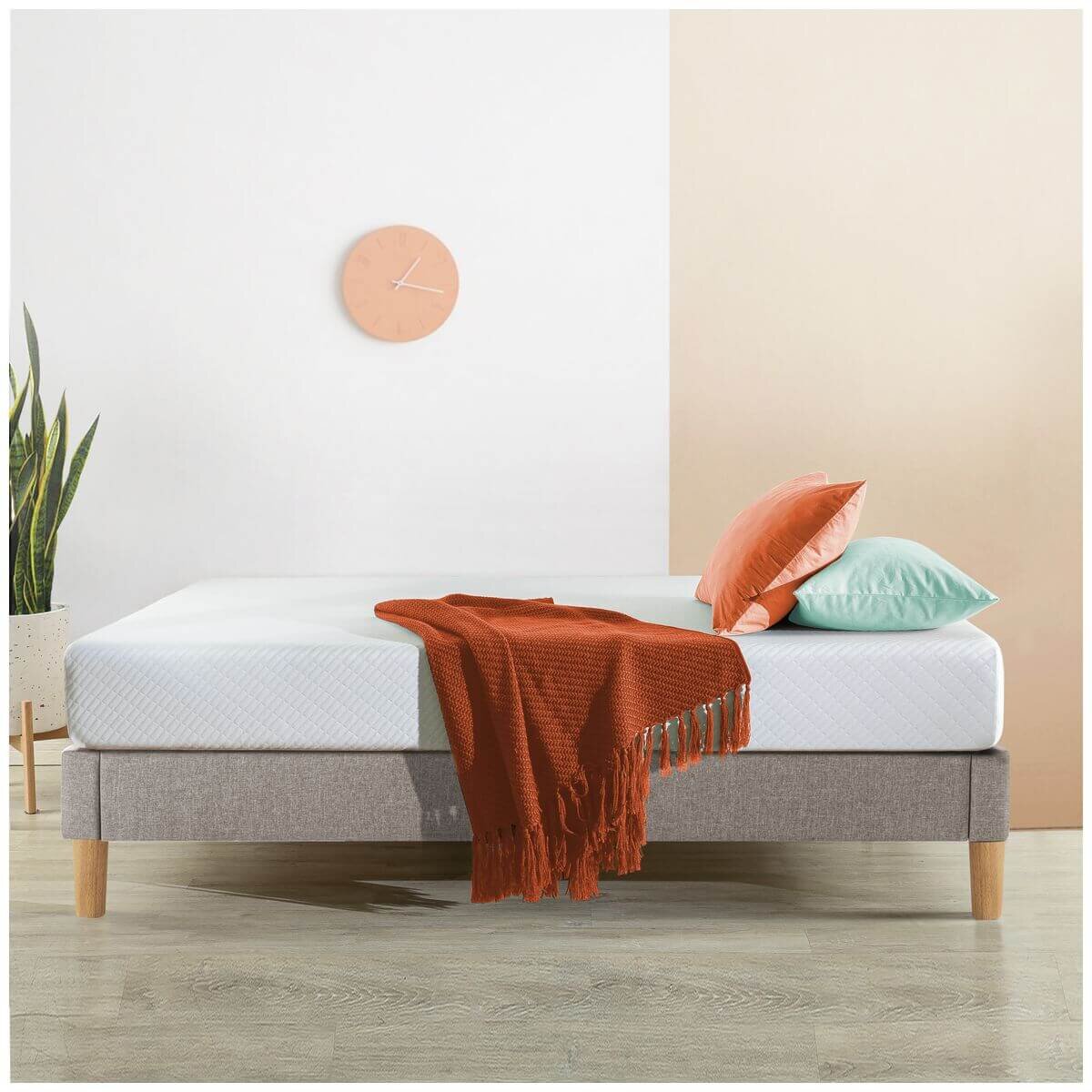 Zinus 13cm Single Cooling Essentials Foam Mattress - Green Tea Infused Foam - AU-MFGNO4ZC-05S