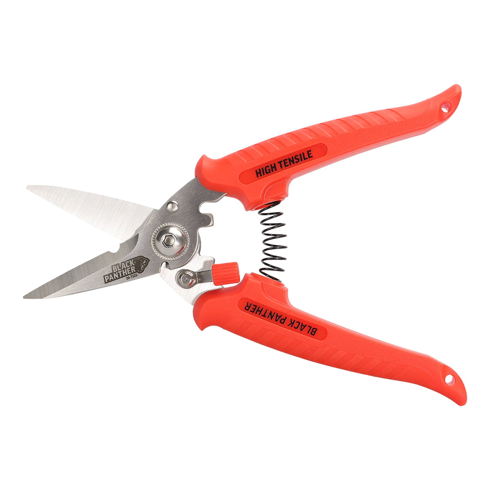 Sterling 185mm High Tensile Black Panther Industrial Snips
