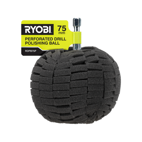 Ryobi 75mm Perforated Foam Drill Polishing Ball