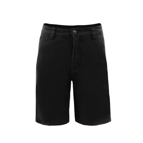 Craftright Men's Black Oxford Work Shorts Cotton/Elastane - Size 92
