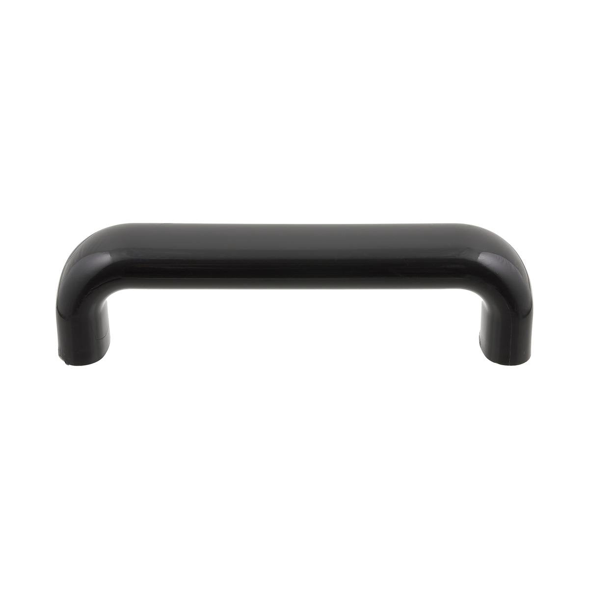 Prestige 20mm Black Flat Plastic D Handle, Cabinet Drawer Pull