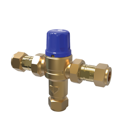 Rwc 20mm Heatguard Tempering Valve - Brass - Temperature Regulation - SuperSaverAU - view 1