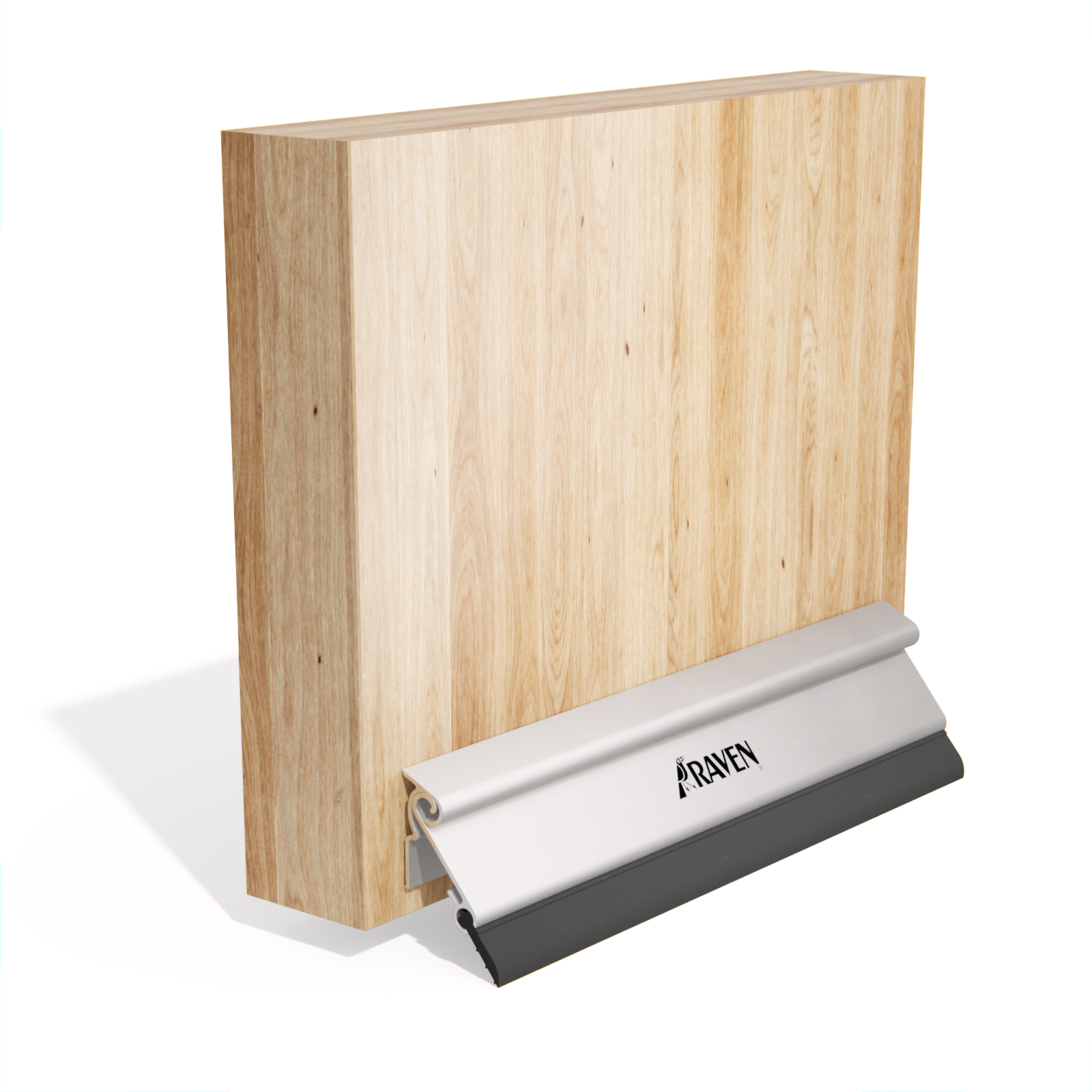 Raven RP3 Door Bottom Seal 920mm Clear Anodised - Aluminium & Rubber