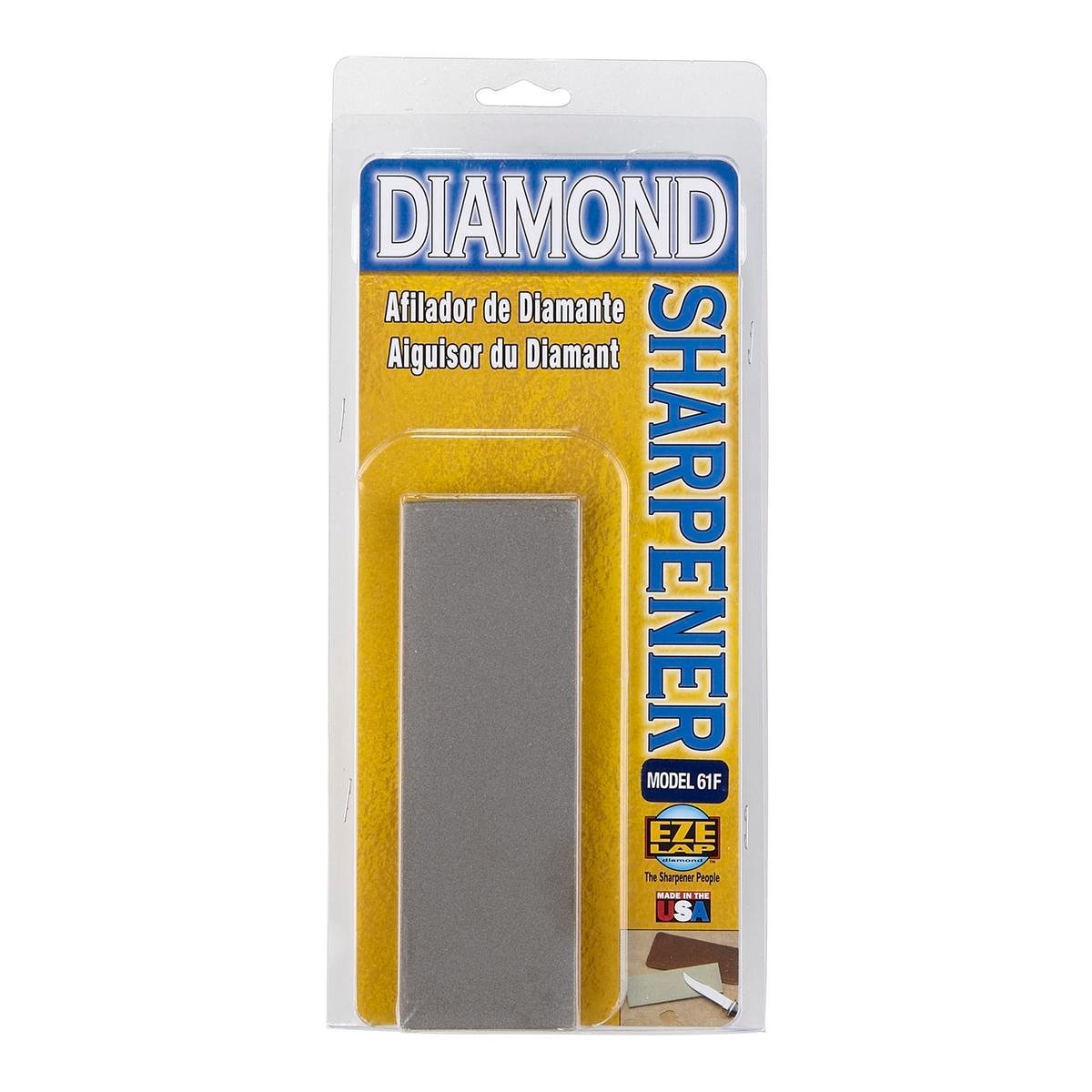 Eze-Lap 150mm Diamond Plate Sharpener - Diamond Bonded Steel Plate