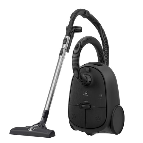 Electrolux Clean 600 Canister Bagged Vacuum Cleaner - Foot Controls, HEPA 12 Washable Filter - EFB61112
