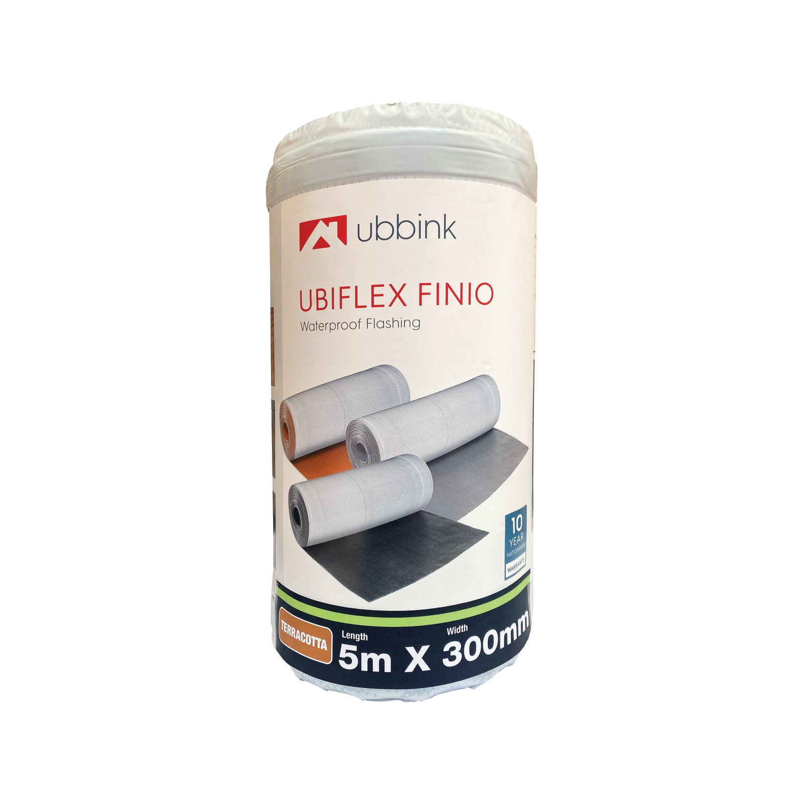 CAgroup 300mm x 5m Terracotta Ubiflex Finio Flashing