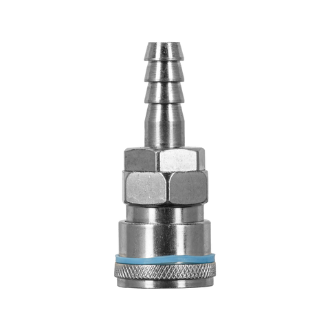 Powerfit Nitto Style Barbed Coupler - 10mm - Steel - 150PSI - SuperSaverAU - view 1