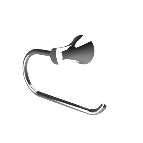 Caroma Elegance 171mm Chrome Toilet Roll Holder, Metal Wall Mount