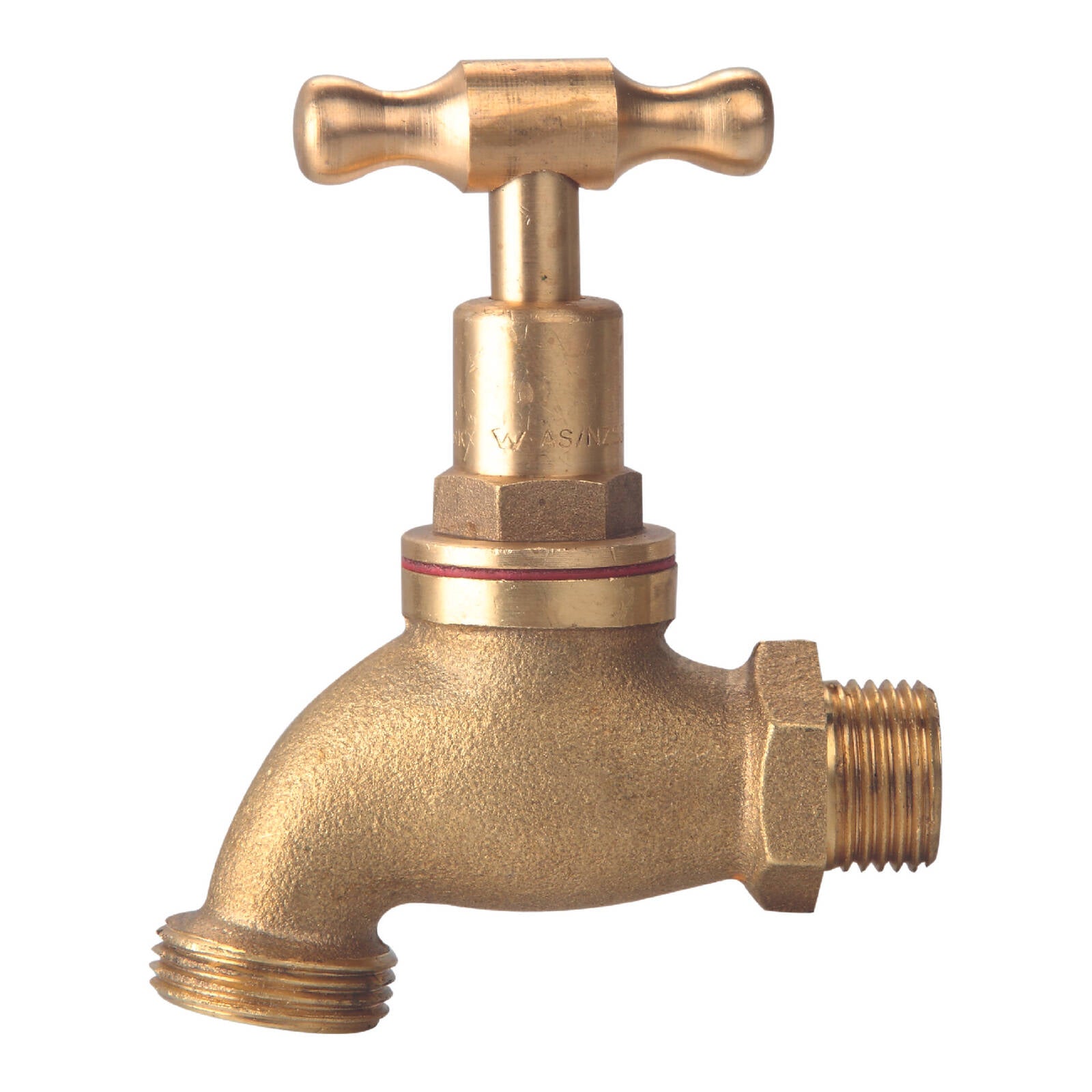 Syneco 20mm Lead-Free Brass Male Garden Tap, WaterMark Certified 500kPa