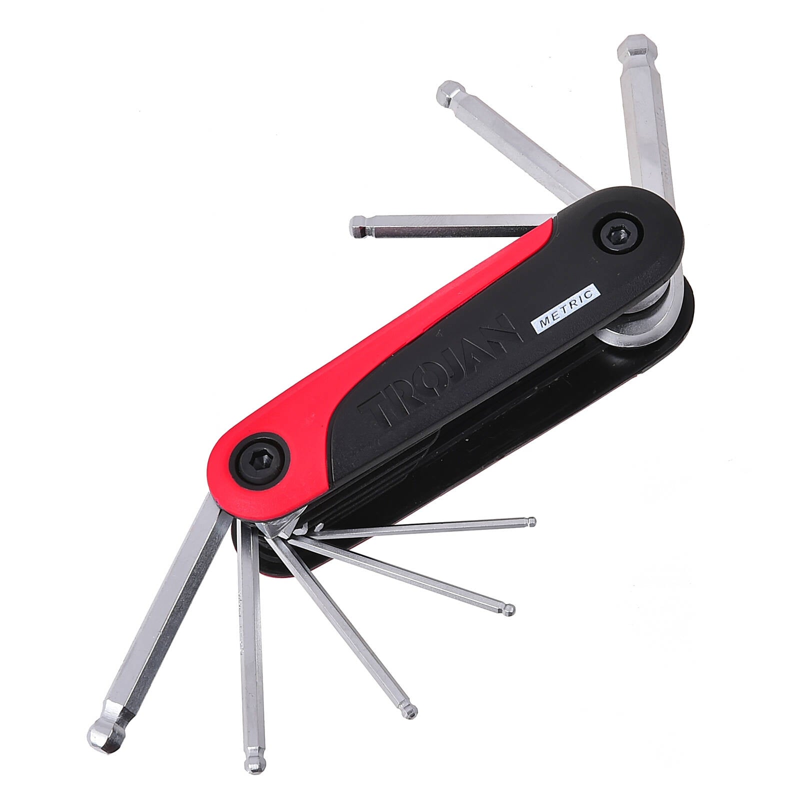 Trojan 8 Piece Metric Hex Key Set, CRV