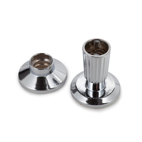 Sandleford 16mm-19mm Adjustable Chrome Pillar End - Zinc Alloy, Chrome Plated