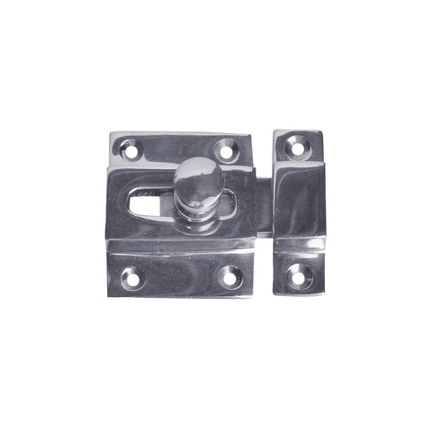 Delf Cabinet Baby Latch - 50 x 45mm - Zinc Alloy - Polished Chrome - SuperSaverAU - view 1