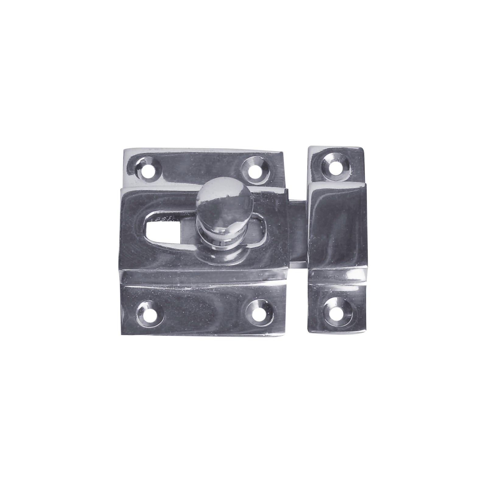Delf 50 x 45mm Polished Chrome Zinc Alloy Cabinet Baby Latch