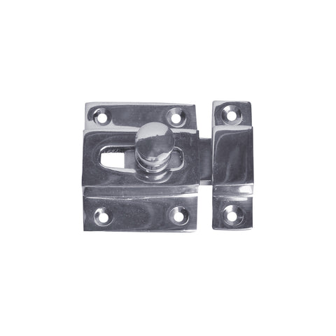 Delf 50 x 45mm Polished Chrome Zinc Alloy Cabinet Baby Latch