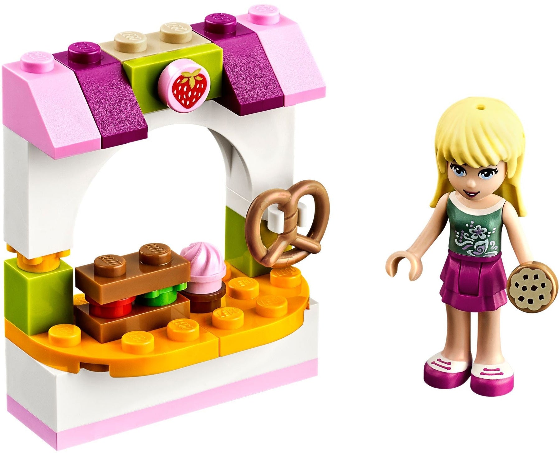 LEGO 30113 Stephanie's Bakery Stand: Bake Pretzels & Treats - SuperSaverAU - view 2