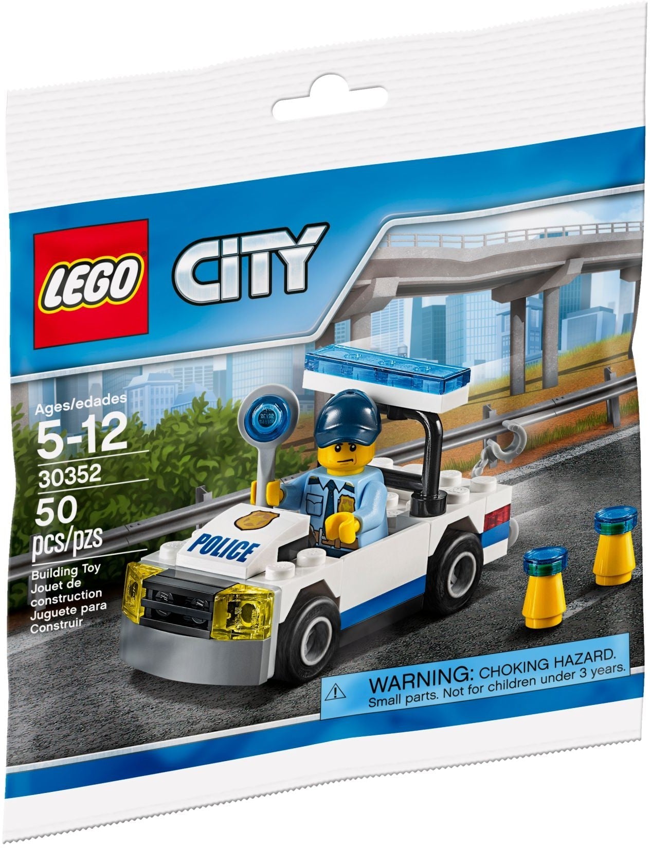 LEGO 30352 Police Car - City Polybag Set - SuperSaverAU - view 1