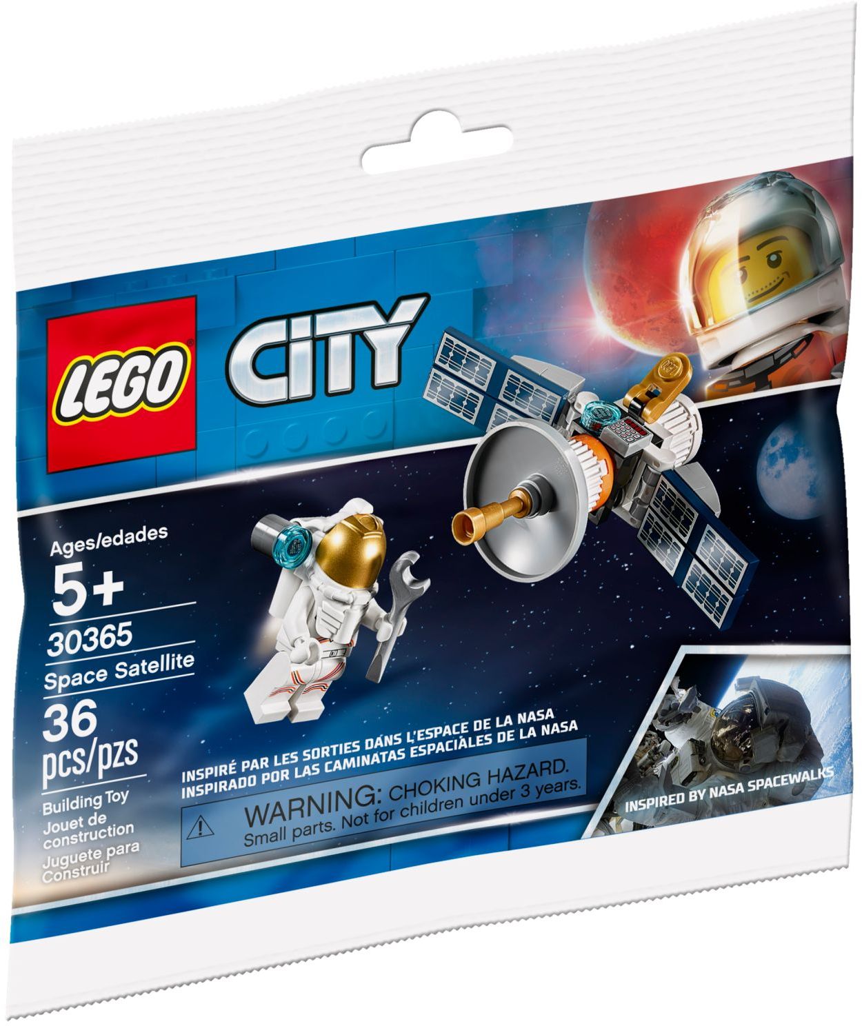 LEGO 30365 Space Satellite Repair Mission - SuperSaverAU - view 1