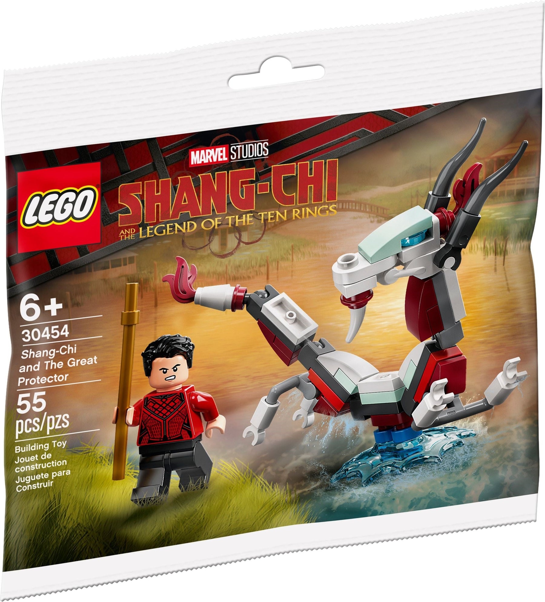 LEGO 30454 Shang-Chi & Great Protector Polybag - SuperSaverAU - view 2