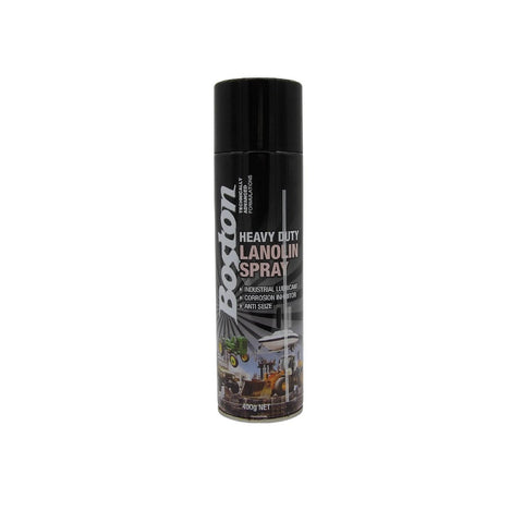 Boston Heavy Duty Lanolin Spray 400gm - Moisture Retention - Clear - SuperSaverAU - view 1