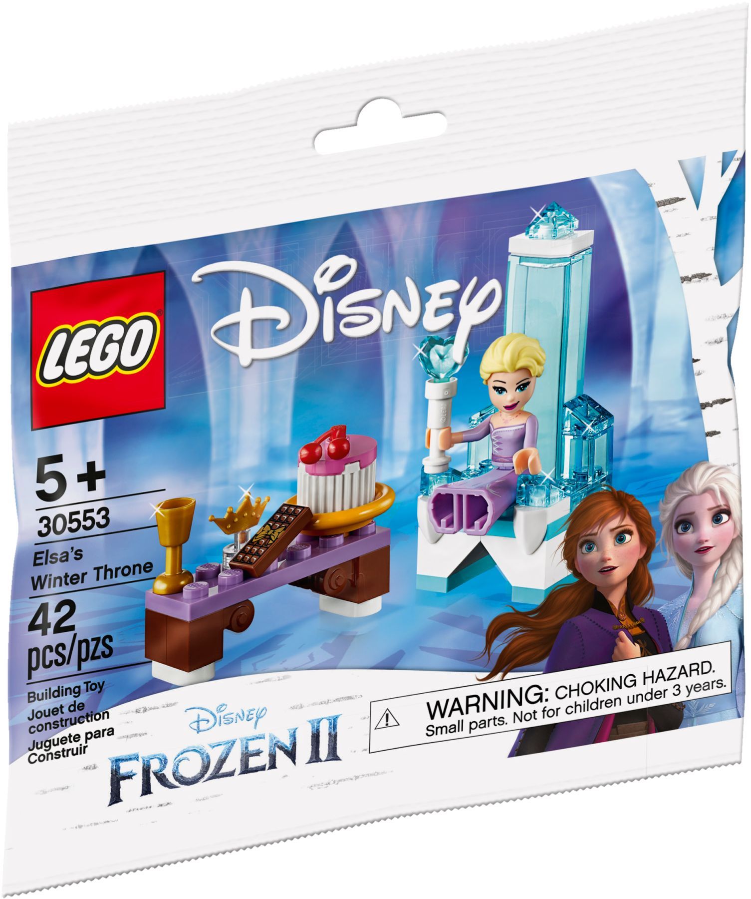 LEGO 30553 Elsa's Winter Throne - Disney Frozen Set - SuperSaverAU - view 1
