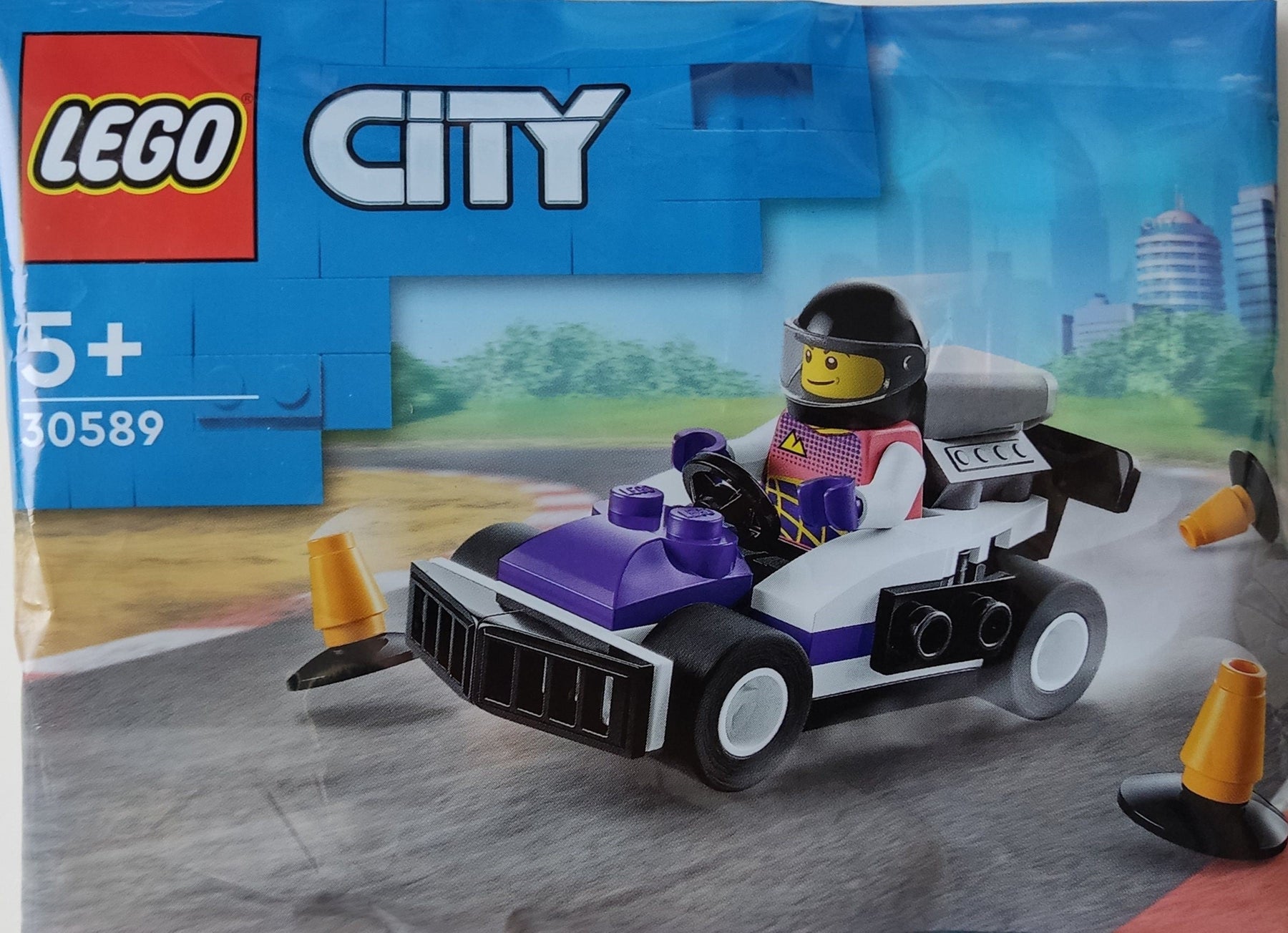 LEGO 30589 City Go-Kart Racer Polybag - SuperSaverAU - view 1