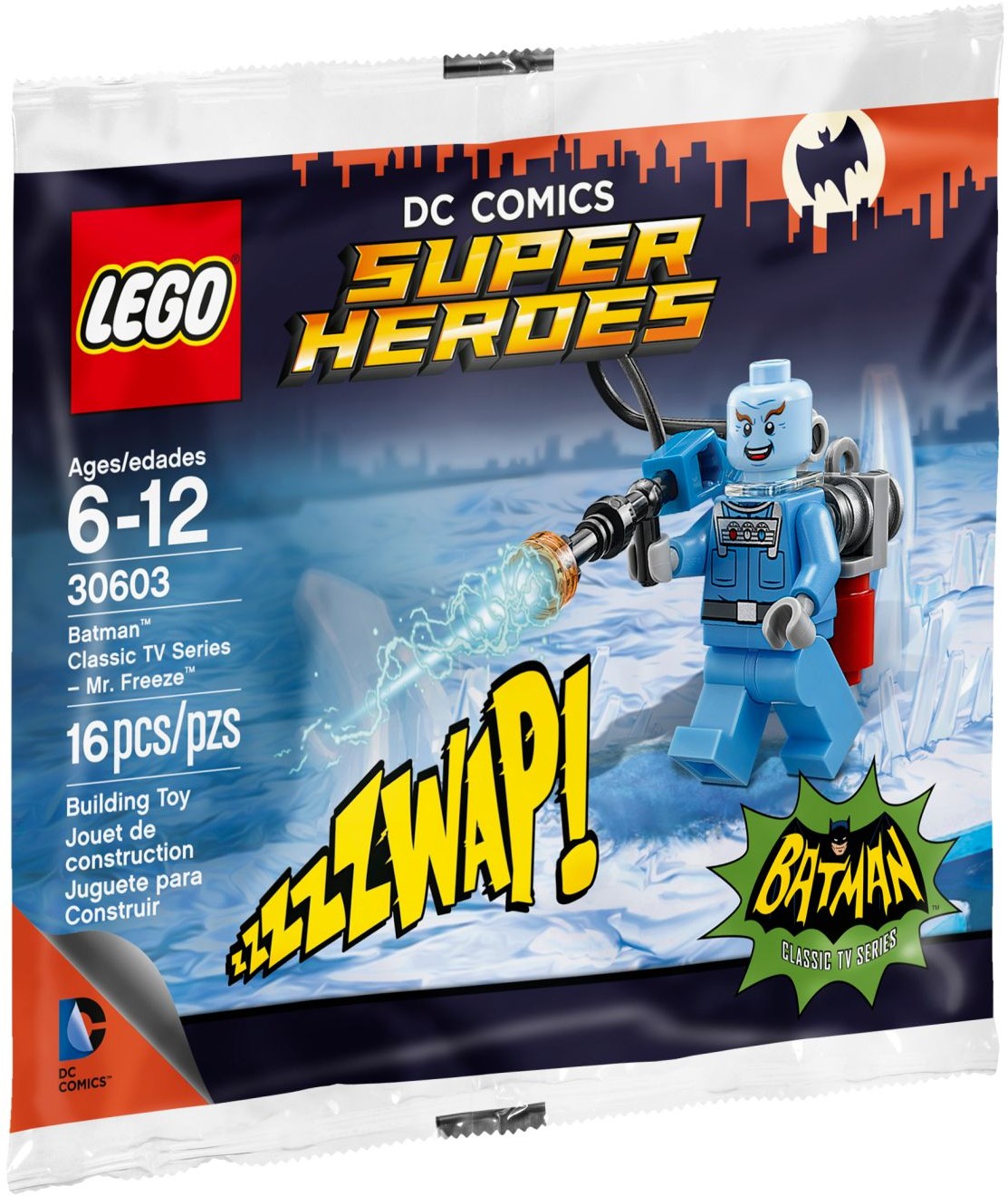 LEGO 30603 Batman Classic TV Series Mr. Freeze Minifigure - SuperSaverAU - view 1