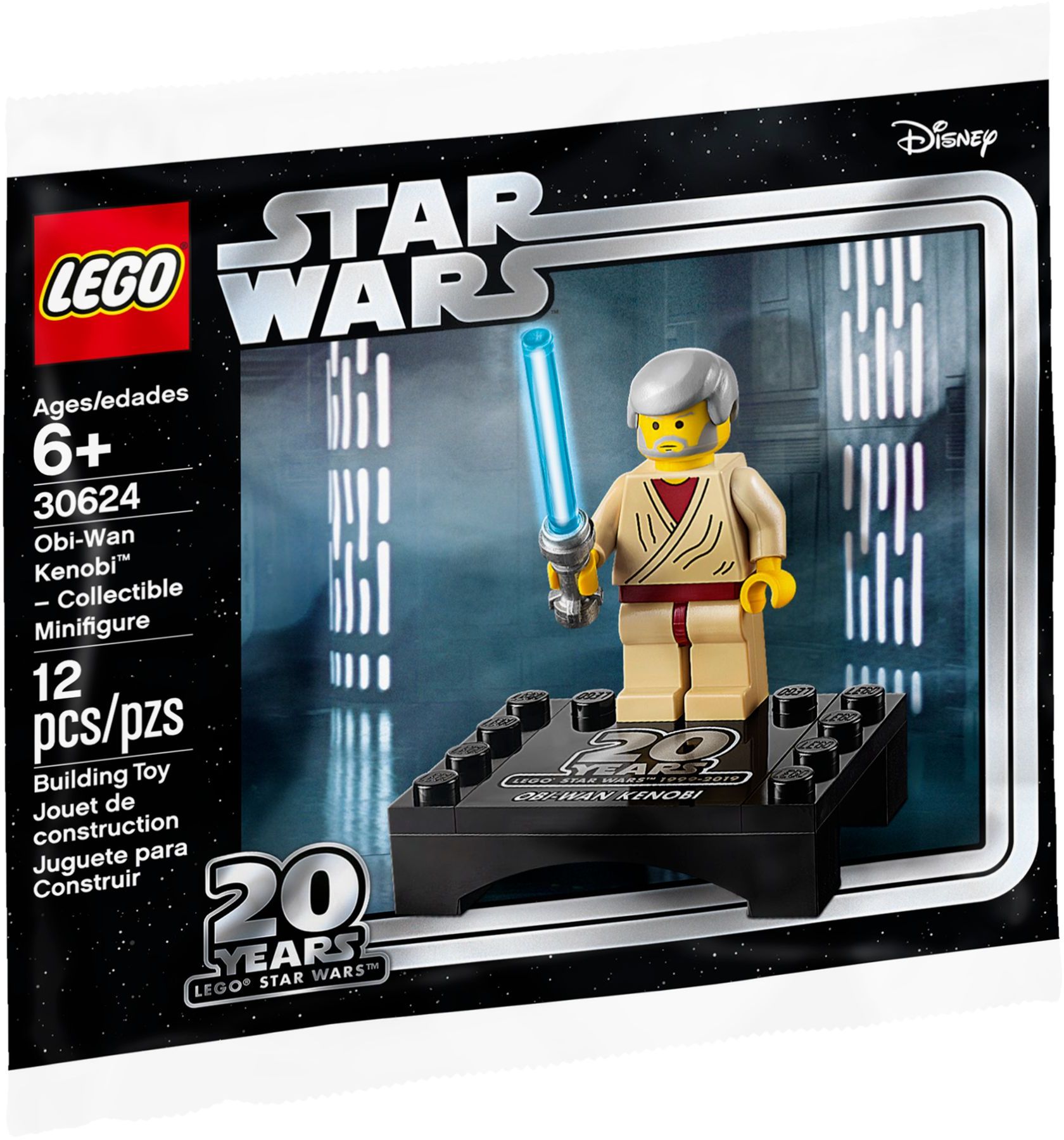 LEGO 30624 Obi-Wan Kenobi Minifigure - 20th Anniversary Edition - SuperSaverAU - view 1