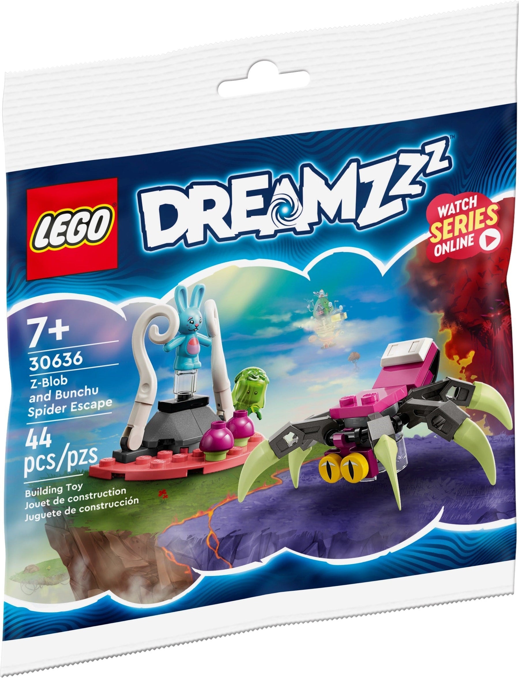 LEGO Dreamzzz 30636 Z-Blob and Bunchu Spider Escape - SuperSaverAU - view 1